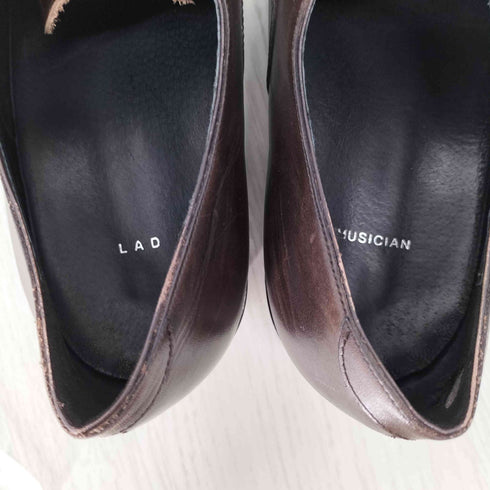 ラッドミュージシャン LAD MUSICIAN プレーントゥレースアップレザーシューズ メンズ 46