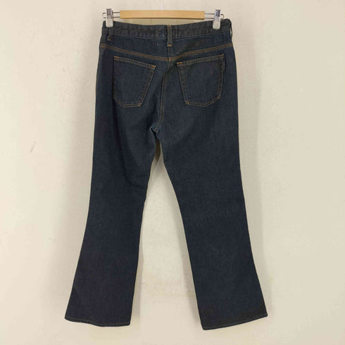 アルマーニコレツィオーニ ARMANI COLLEZIONI MADE IN ITALY ブーツカット インディゴデニムパンツ ラメ Y2K レディース 40