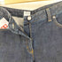 アルマーニコレツィオーニ ARMANI COLLEZIONI MADE IN ITALY ブーツカット インディゴデニムパンツ ラメ Y2K レディース 40