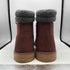 ティンバーランド Timberland Premium 6 Inch Double Collar Waterproof Burgundy Nubuck PRIMALOFT メンズ JPN:30