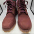 ティンバーランド Timberland Premium 6 Inch Double Collar Waterproof Burgundy Nubuck PRIMALOFT メンズ JPN:30