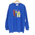 サウンドショップバランサ SOUND SHOP BALANSA フロントプリントクルーネック LS Tシャツ メンズ JPN:L
