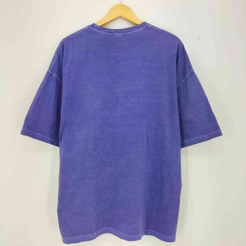 オーワイ OY PIGMENT PINTUCK LOGO T-PURPLE メンズ JPN:2
