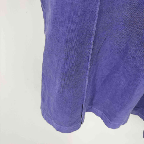 オーワイ OY PIGMENT PINTUCK LOGO T-PURPLE メンズ JPN:2