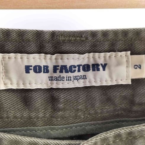 エフオービーファクトリー FOB FACTORY ナローフュージョントラウザー チノパン メンズ JPN:M