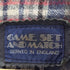 GAME SET AND MATCH イングランド製 裏地ブランケットレザージャケット メンズ