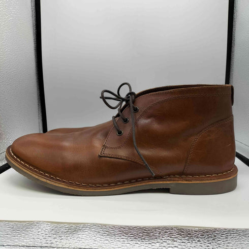 Crown Vintage レザー チャッカ ブーツ メンズ 12