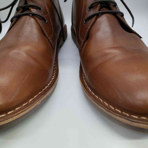 Crown Vintage レザー チャッカ ブーツ メンズ 12