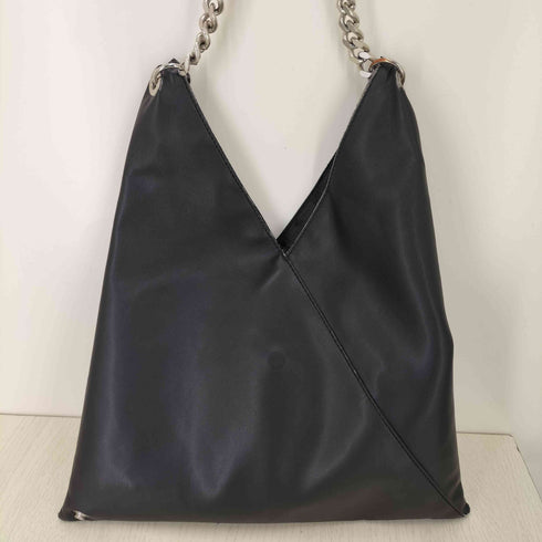 エムエムシックスメゾンマルジェラ MM6 Maison Margiela 19AW ジャパニーズ トライアングル チェーンショルダーバッグ レディース