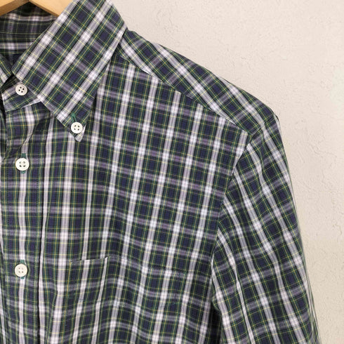 メーカーズシャツカマクラ Makers Shirt 鎌倉 400 MADISON BDマドラスチェックシャツ ドレスゴードン メンズ 14 1/2-32