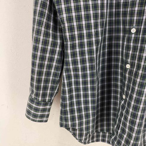 メーカーズシャツカマクラ Makers Shirt 鎌倉 400 MADISON BDマドラスチェックシャツ ドレスゴードン メンズ 14 1/2-32