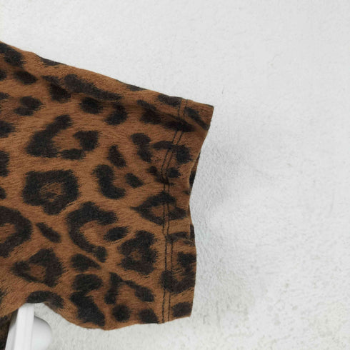 マイケルコース Michael Kors レオパード柄半袖タートルネック レディース JPN:M