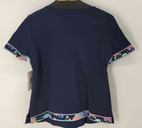 レオナールスポーツ LEONARD SPORT ワンポイント刺繍 クルーネックTシャツ レディース JPN:42