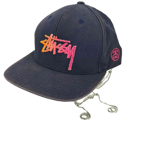 ステューシー Stussy STUSSY CAPS ストックロゴ SSリンクロゴ 6パネルキャップ フェード メンズ