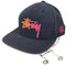 ステューシー Stussy STUSSY CAPS ストックロゴ SSリンクロゴ 6パネルキャップ フェード メンズ