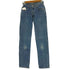 ポロジーンズカンパニーラルフローレン POLO JEANS COMPANY RALPH LAUREN メキシコ製 CLASSIC クラシック 星条旗 ロゴ 革パッチ ジップフライ デニム パンツ レディース 28