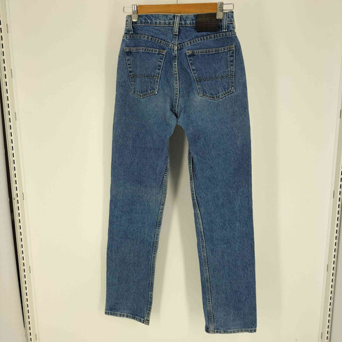 ポロジーンズカンパニーラルフローレン POLO JEANS COMPANY RALPH LAUREN メキシコ製 CLASSIC クラシック 星条旗 ロゴ 革パッチ ジップフライ デニム パンツ レディース 28