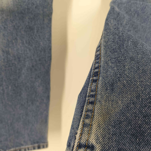 ポロジーンズカンパニーラルフローレン POLO JEANS COMPANY RALPH LAUREN メキシコ製 CLASSIC クラシック 星条旗 ロゴ 革パッチ ジップフライ デニム パンツ レディース 28
