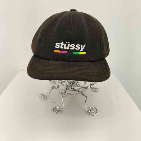 ステューシー Stussy ロゴ刺繍 6パネルキャップ メンズ OSFA