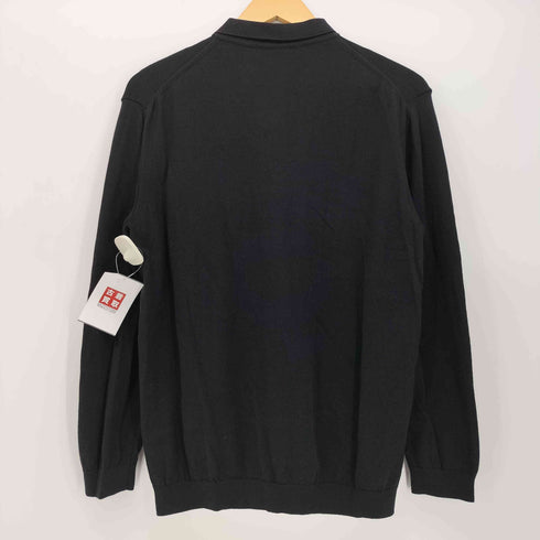 MOONCASTLE ICE COTTON L/S POLO コットン ニット L/S ポロシャツ メンズ import:L