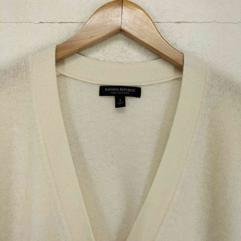バナナリパブリック BANANA REPUBLIC カシミヤ100 3Bカーディガン レディース JPN:S