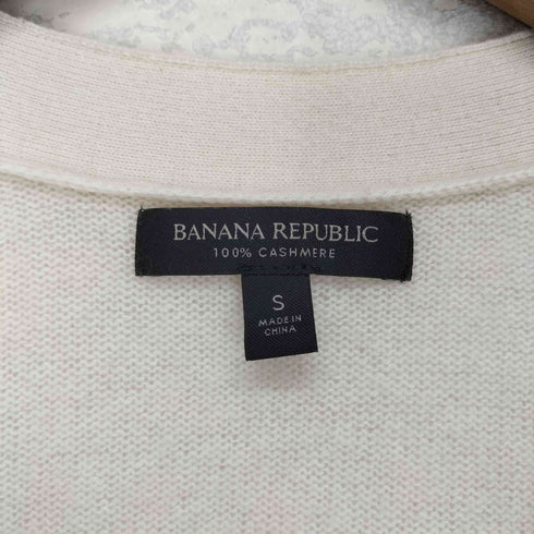 バナナリパブリック BANANA REPUBLIC カシミヤ100 3Bカーディガン レディース JPN:S
