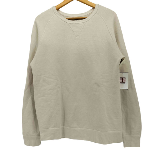 BARNS OUTFITTERS 前V ガゼット クルーネック スウェット メンズ JPN:L