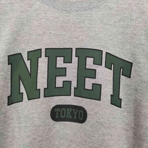 NEET TOKYO フロントプリントクルーネックスウェット メンズ JPN:L