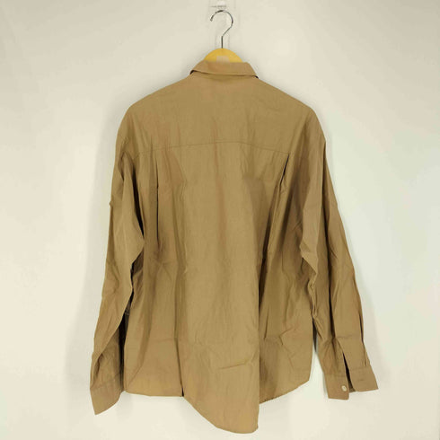 オーラリー AURALEE WASHED FINX TWILL BIG SHIRTS ウォッシュド フィンクス ツイル ビッグ シャツ メンズ JPN:4