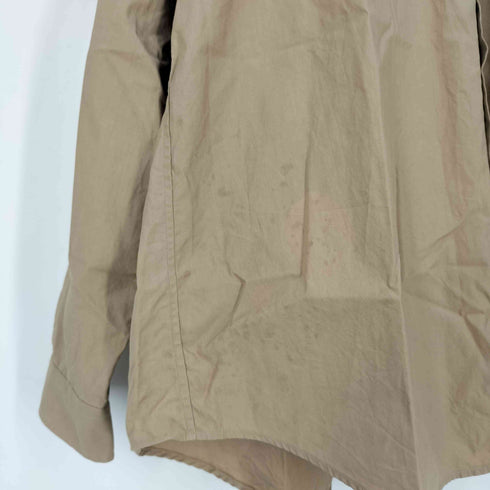 オーラリー AURALEE WASHED FINX TWILL BIG SHIRTS ウォッシュド フィンクス ツイル ビッグ シャツ メンズ JPN:4