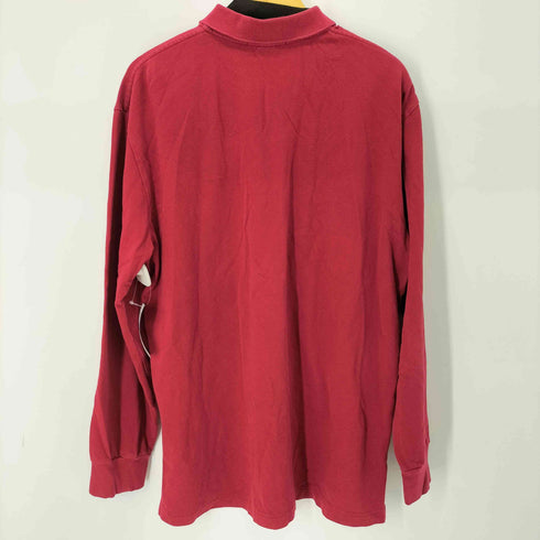 ポロバイラルフローレン Polo by RALPH LAUREN スモールポニー刺繍 L/S ポロシャツ メンズ import:XL