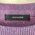 ジーナシス JEANASIS 23AW 12G Wジャガードボリュームスリーブプルオーバー レディース FREE