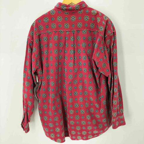 L/S 総柄コーデュロイシャツ メンズ import:L