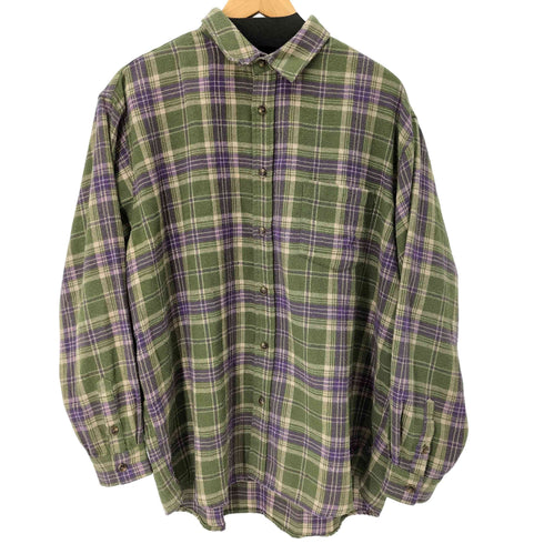 ケボズ KEboz L/S チェックネルシャツ メンズ JPN:L