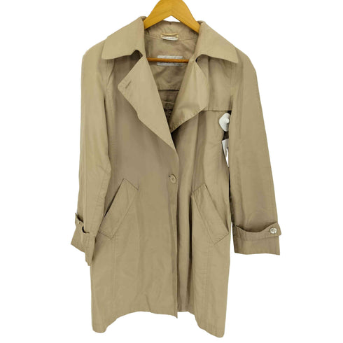 マックスマーラ MAX MARA 白タグ シェルボタン トレンチコート レディース JPN:38