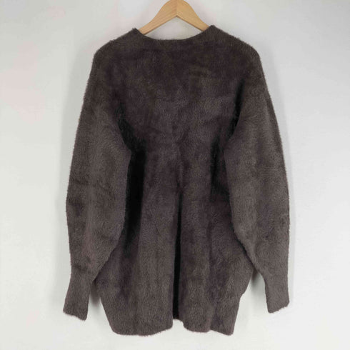 イーアールエム e/rm 24AW ウォームニットシャギーカーディガン マシンウォッシャブル レディース FREE