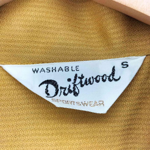 DRIFTWOOD 三角タグ 比翼 L/S シャツ メンズ import:S