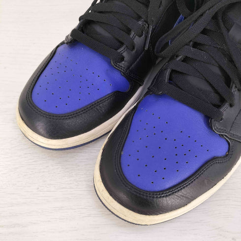 ジョーダンブランド JORDAN BRAND AIR JORDAN 1 MID BLACK/BLUE エアジョーダン1 ミッド ブラック/ブルー メンズ JPN:28.5
