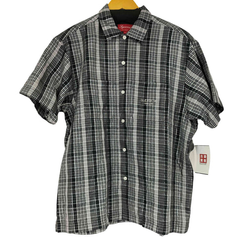 シュプリーム Supreme 23SS METALLIC PLAID S/S SHIRT メンズ import:S