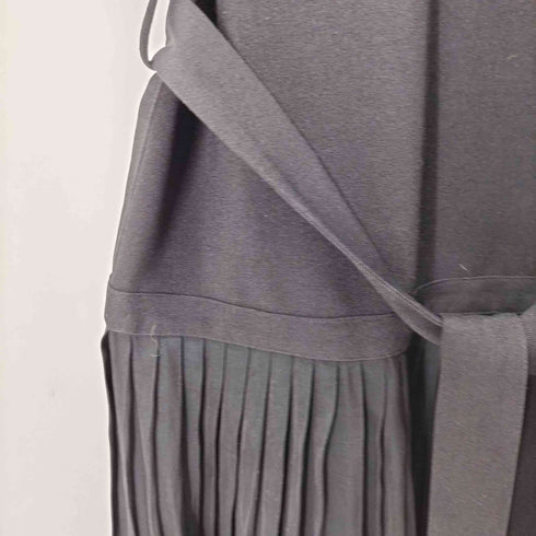 フレッドペリー FRED PERRY Boat Neckline Dress プリーツワンピース レディース US:10