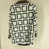 ピエールカルダン pierre cardin 総柄 変形 ラップ ニット トップ レディース FR:40