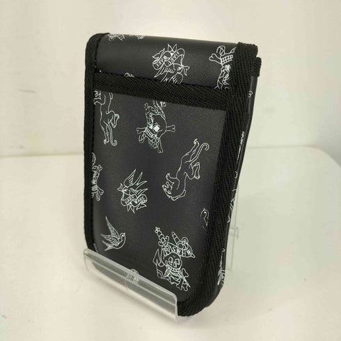 スカルワークス SKULL WORKS 総柄 ポーチ メンズ