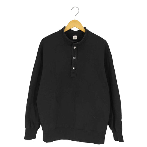 ロンハーマン Ron Herman Nontwisted Yarn Stand Collar Pullover スナップボタンスウェット メンズ import:M