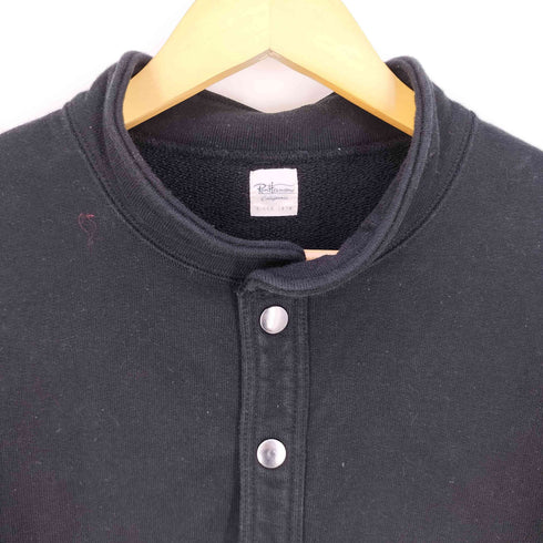 ロンハーマン Ron Herman Nontwisted Yarn Stand Collar Pullover スナップボタンスウェット メンズ import:M