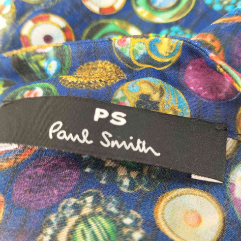ピーエスポールスミス PS Paul Smith ボタン柄 シアーワンピース レディース EUR:40