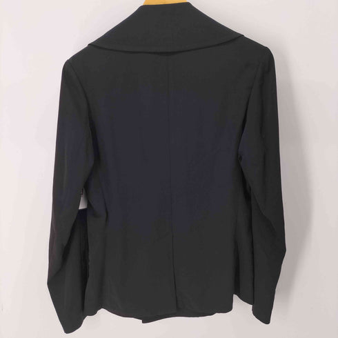 ヨウジヤマモトプリュスノアール YOHJI YAMAMOTO+NOIR 変形ダブルテーラード ジャケット レディース JPN:2