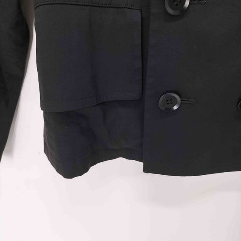 ヨウジヤマモトプリュスノアール YOHJI YAMAMOTO+NOIR 変形ダブルテーラード ジャケット レディース JPN:2