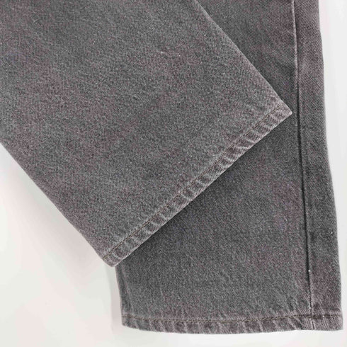 リーバイス Levis 80S USA製 501 ボタン裏 520 刻印 エルパソ工場 ハチマル 内股シングル ボタンフライ 先染め ブラック デニム パンツ 1988年製 メンズ W31 L34