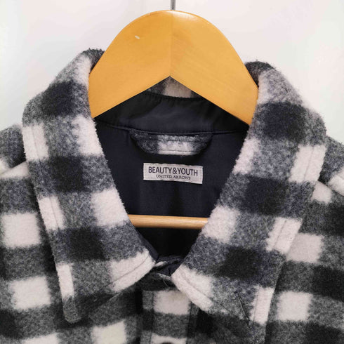 ビューティーアンドユースユナイテッドアローズ BEAUTY & YOUTH UNITED ARROWS チェックシャツジャケット メンズ JPN:M