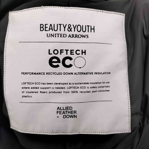 ビューティーアンドユースユナイテッドアローズ BEAUTY & YOUTH UNITED ARROWS ロフテックフィッシュテールコート メンズ JPN:M